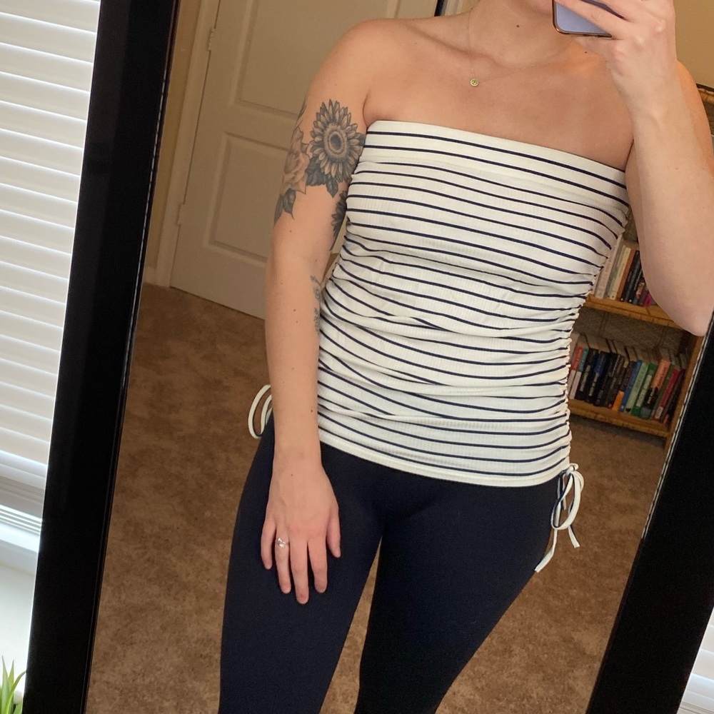 Striped Tube Top